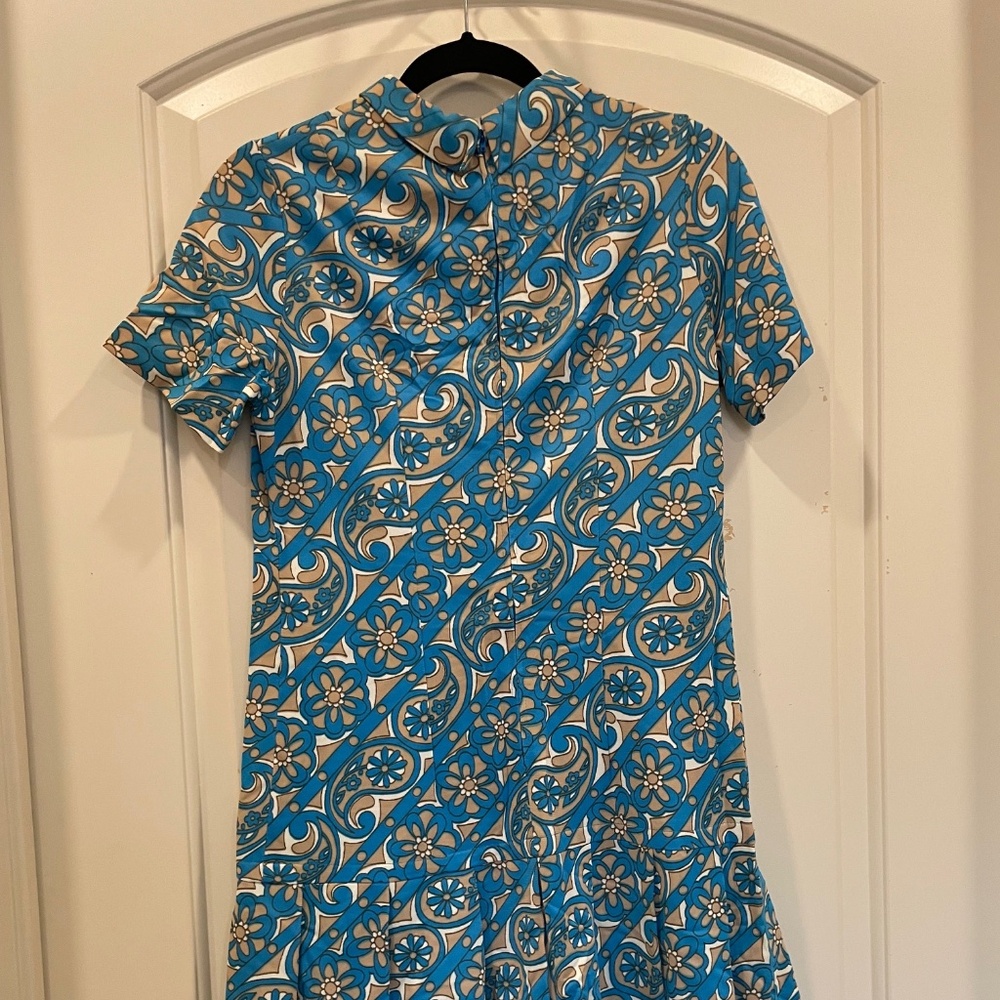 Shelton Stroller Vintage Dress with Pleated Skirt - Picture 3 of 7